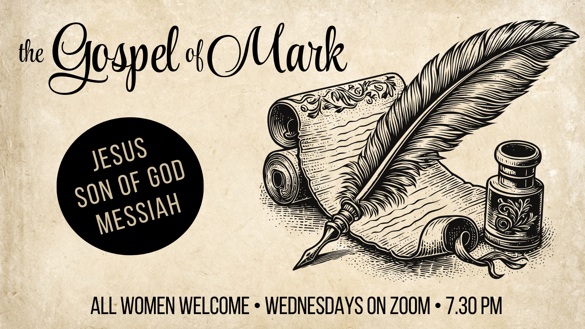 Bible study promo image