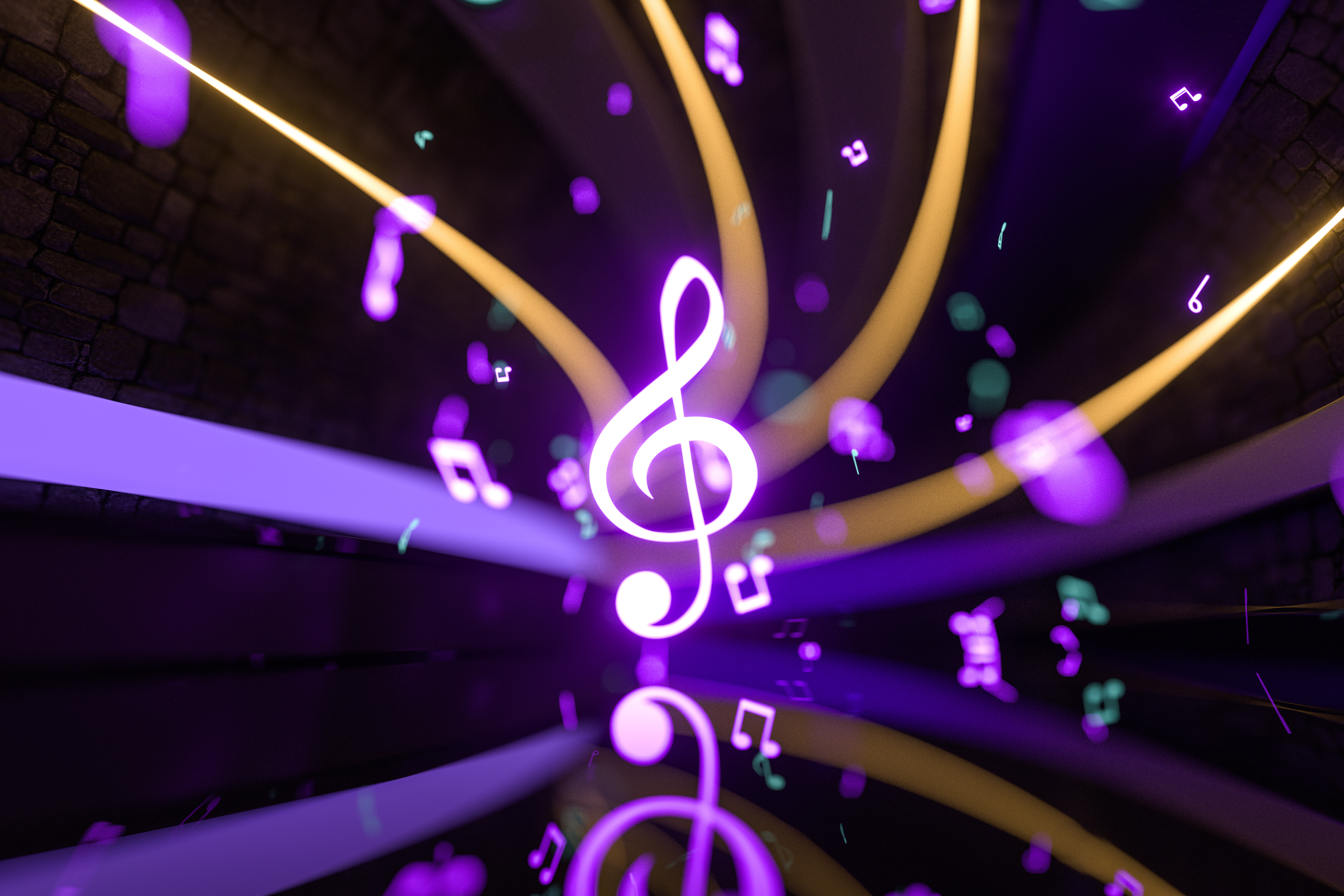 vecteezy_music-notes-with-dark-background-floating-notes-3d-rendering_27870991 image