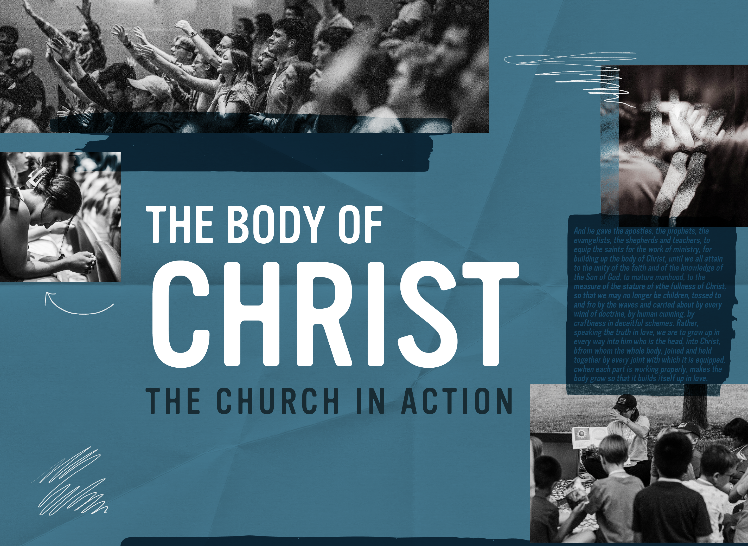 The Body of Christ | The Church In Action banner