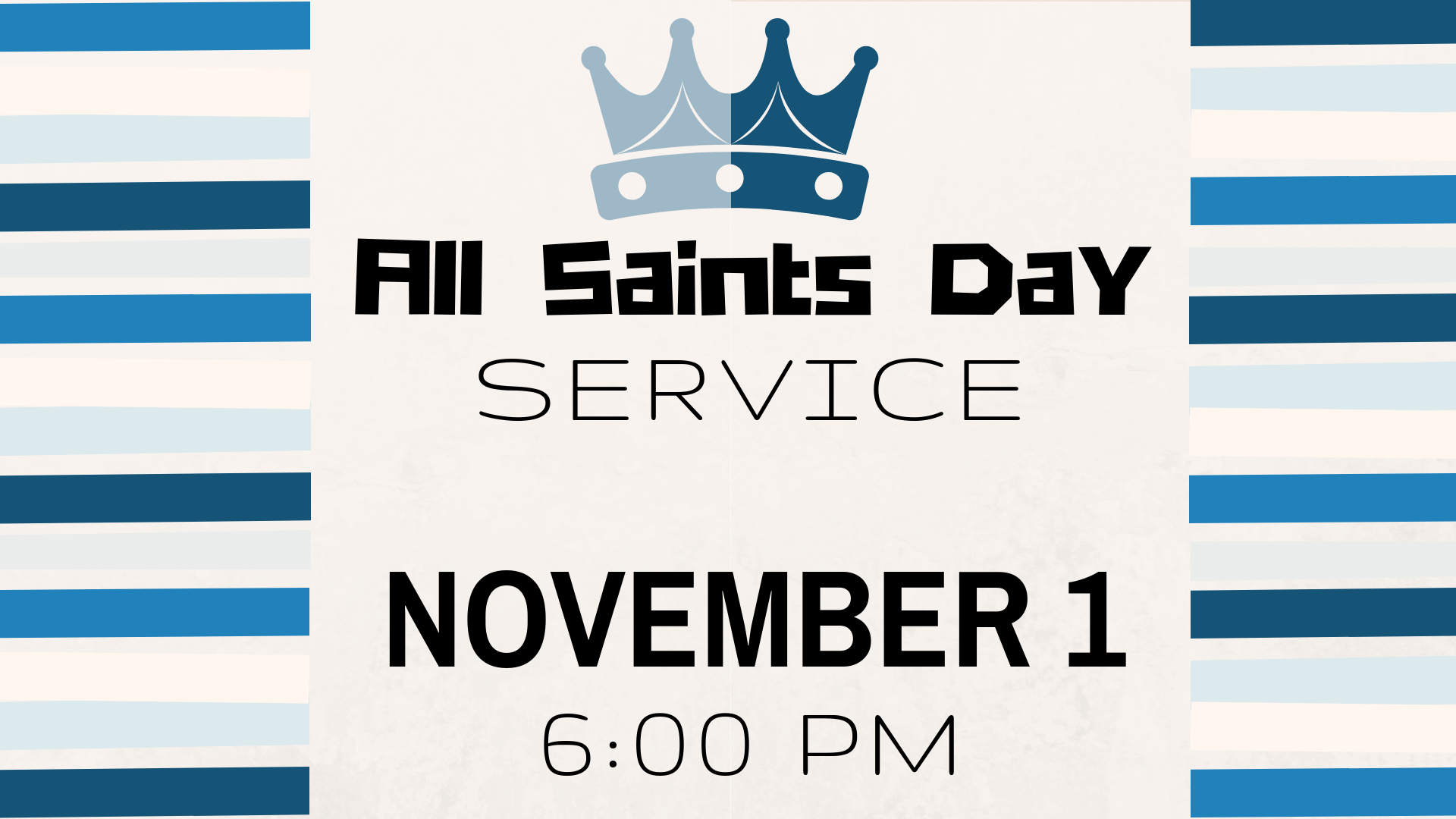All Saints Day Service