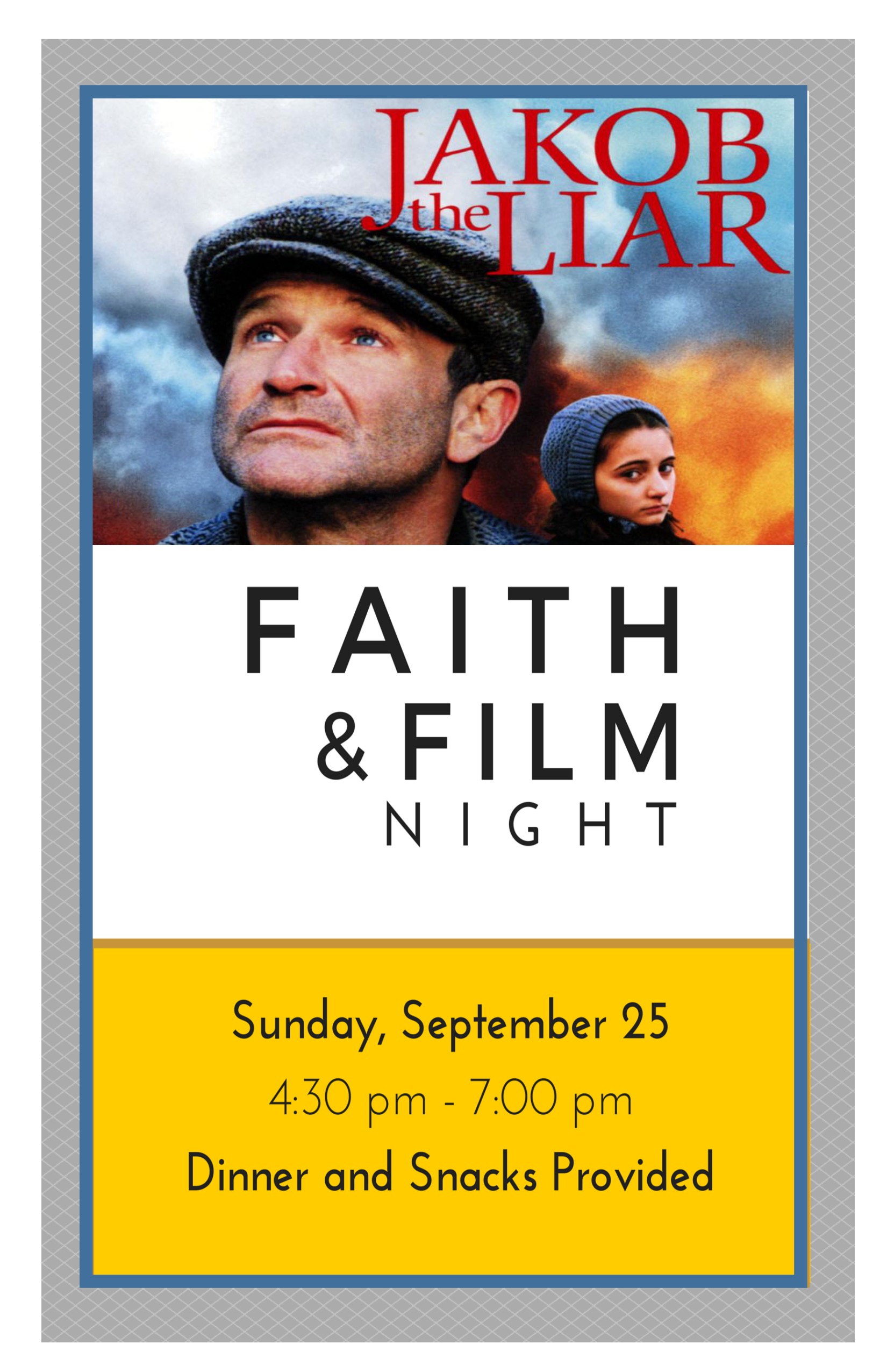 Faith and Film September 2016