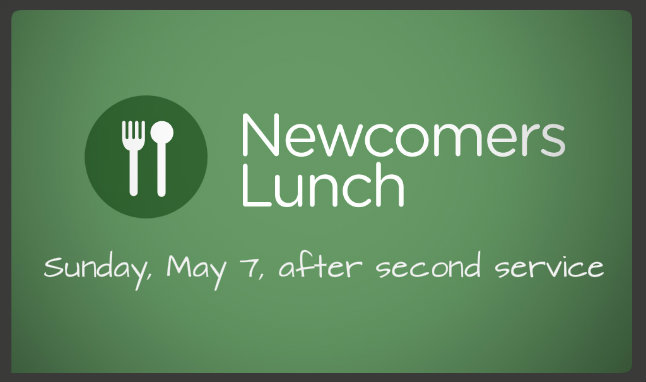 newcomers-lunch may 7
