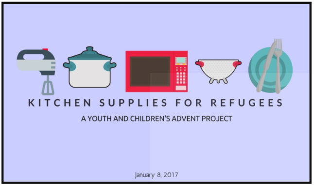 Supplies for Refugees web
