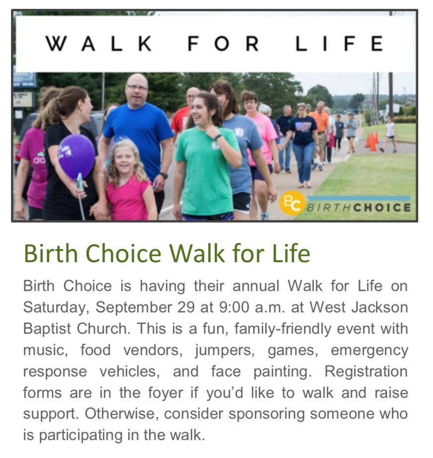 Walk for Life 2018