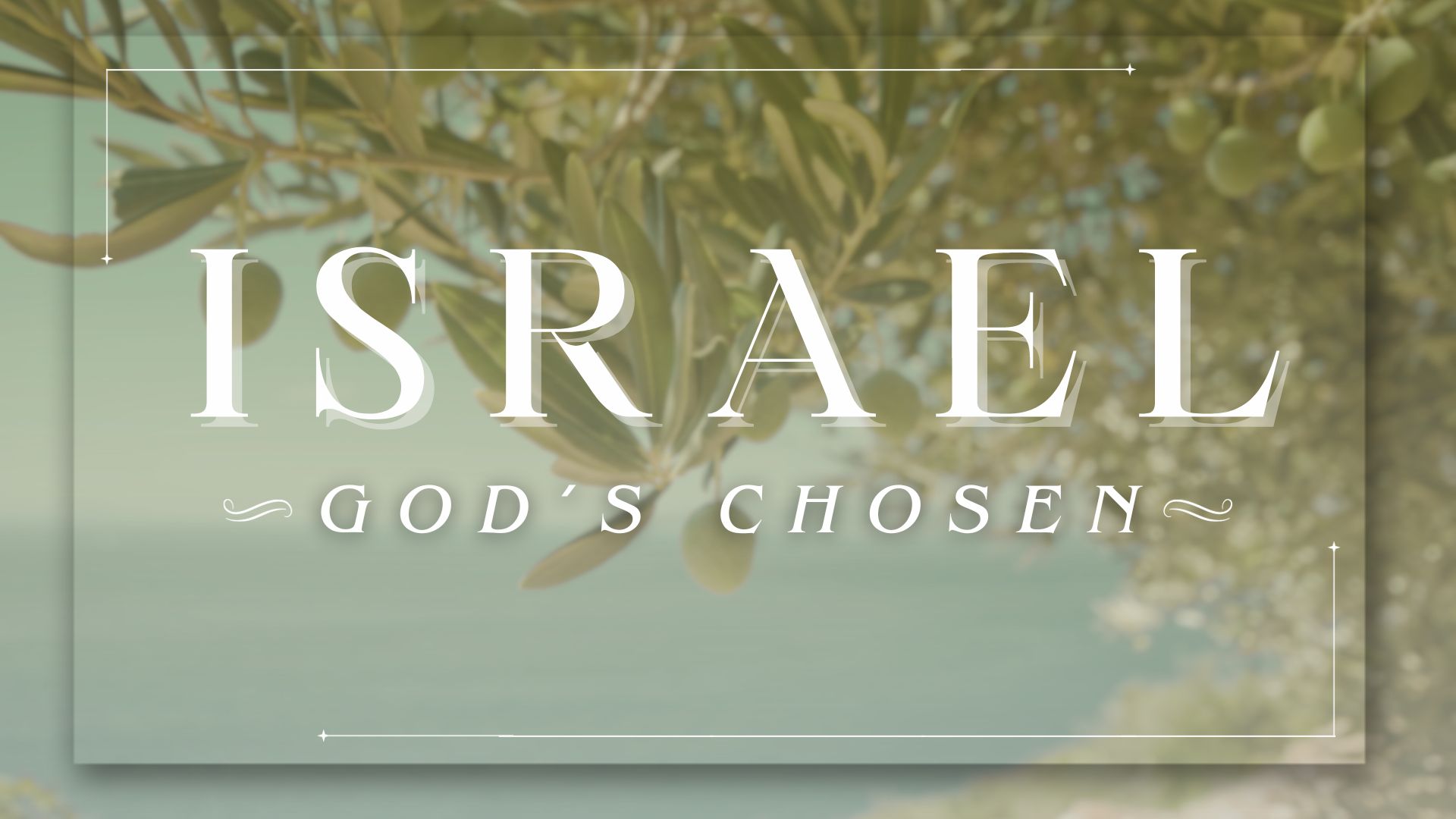 Israel: God's Chosen banner