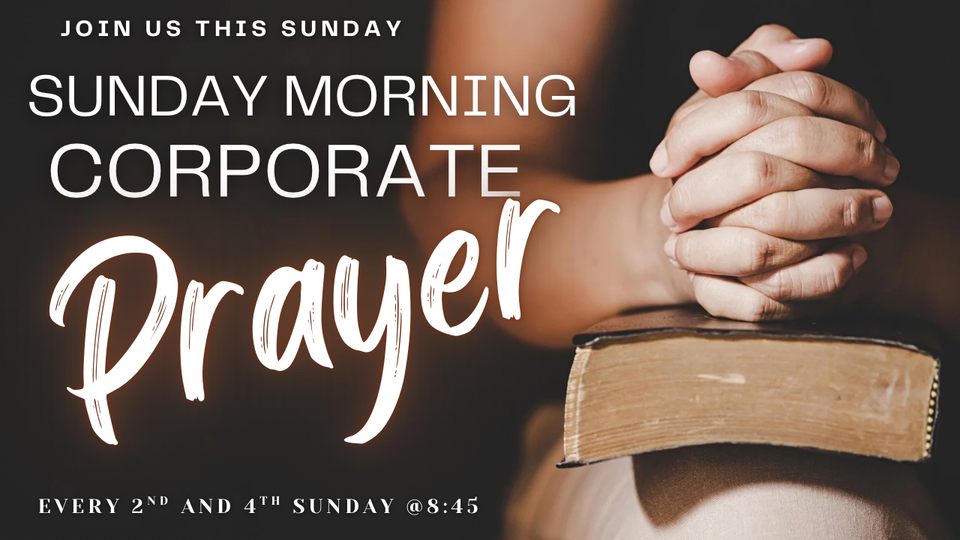 Corporate Prayer