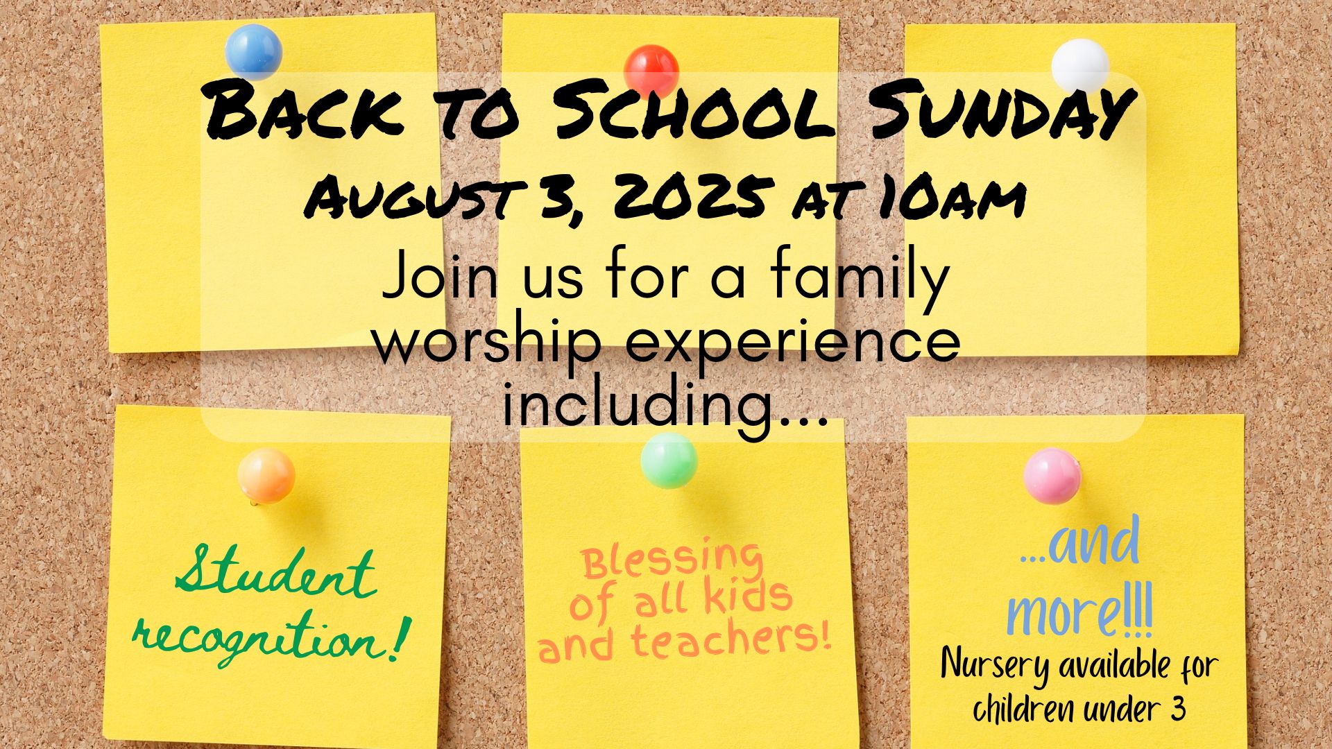 Back to School Blessing 2025