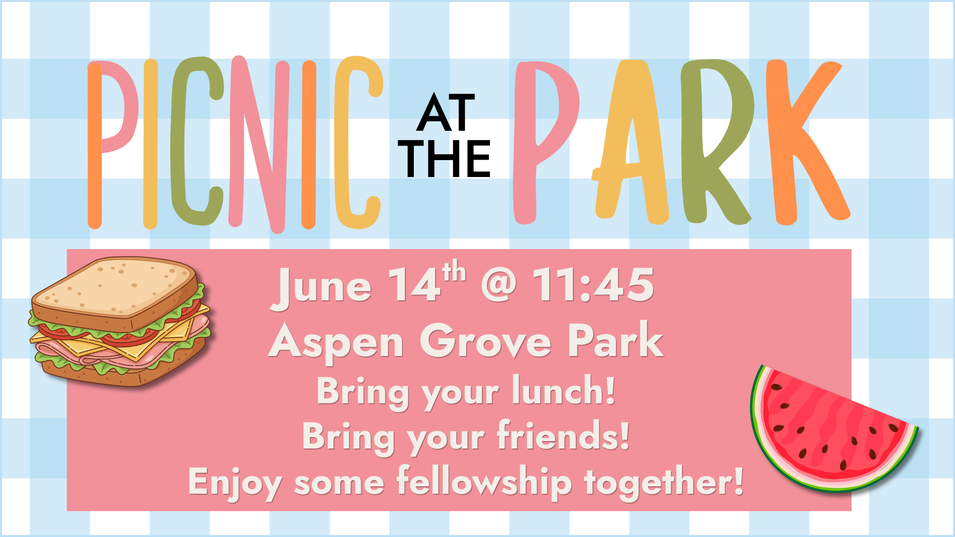 Church picnic