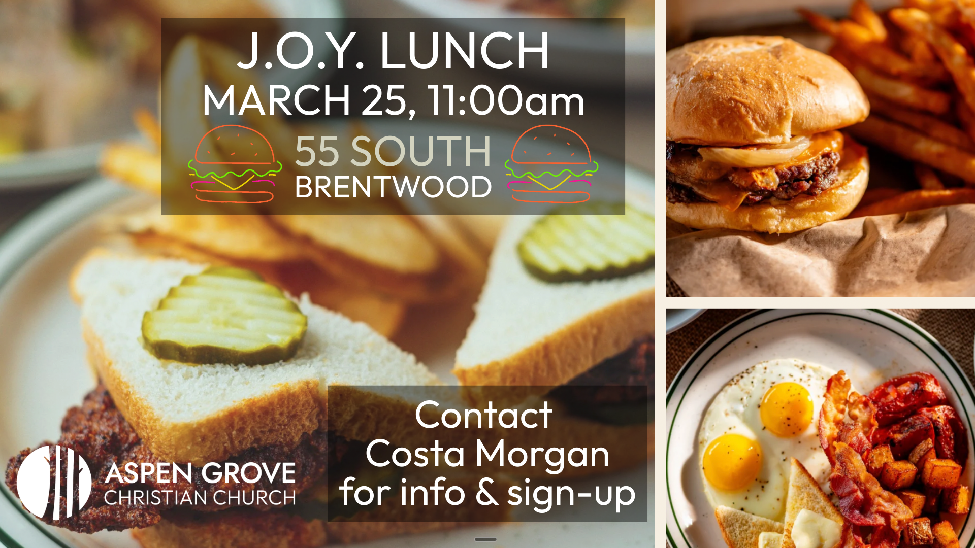 J. O. Y. LUNCH - March 2026