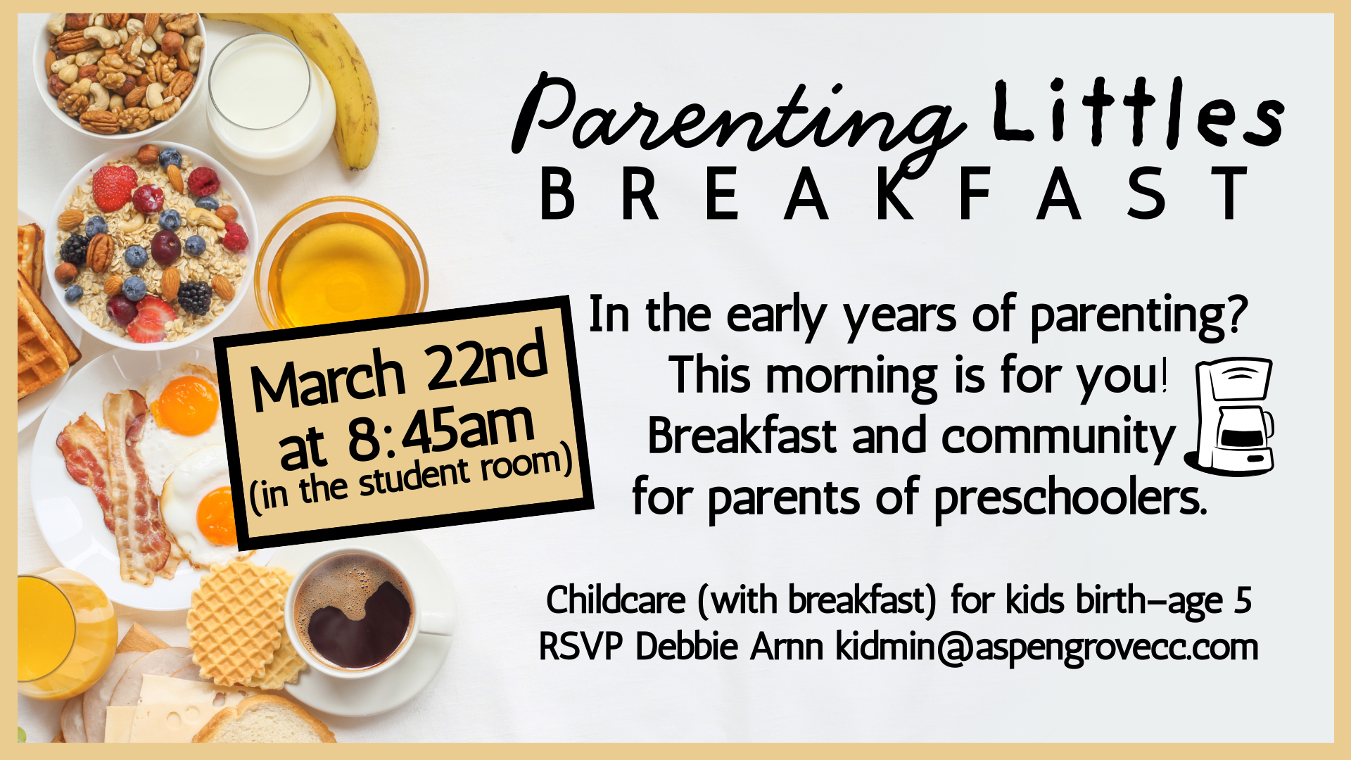 Preschool Breakfast