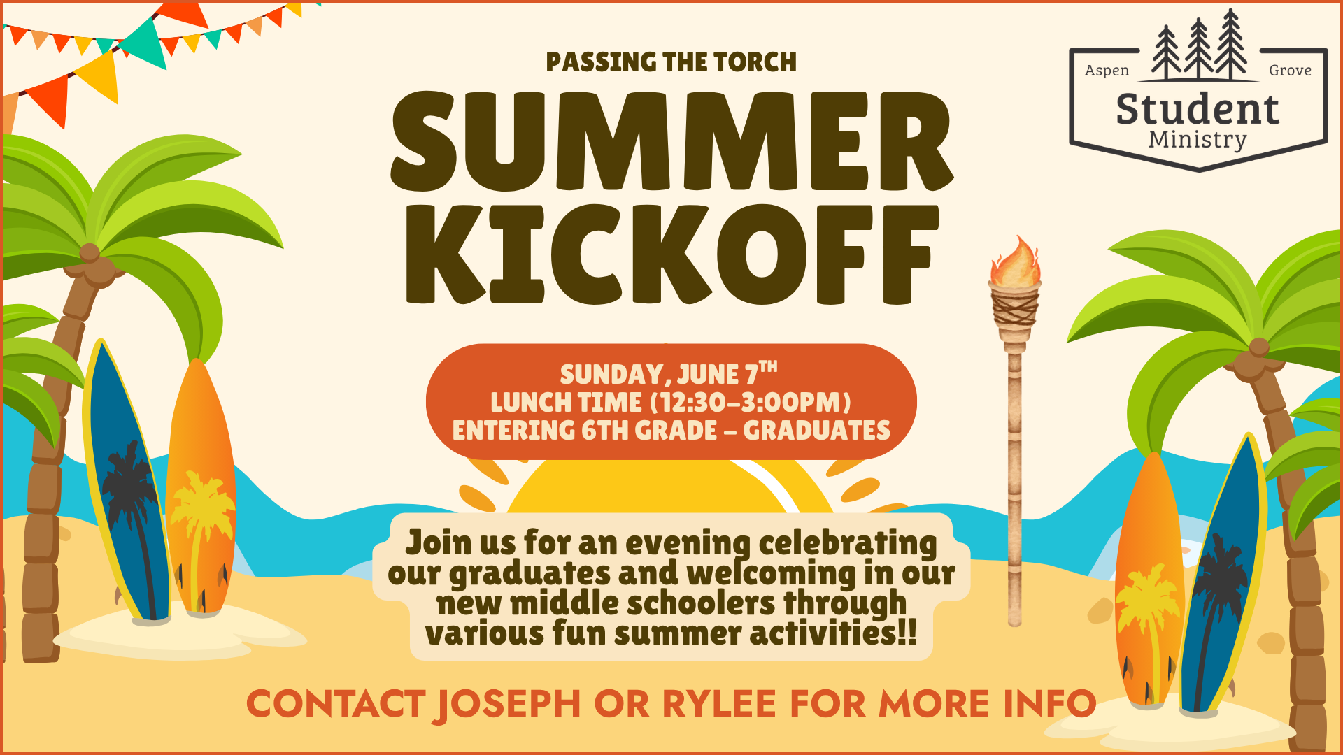 Students Summer kickoff image