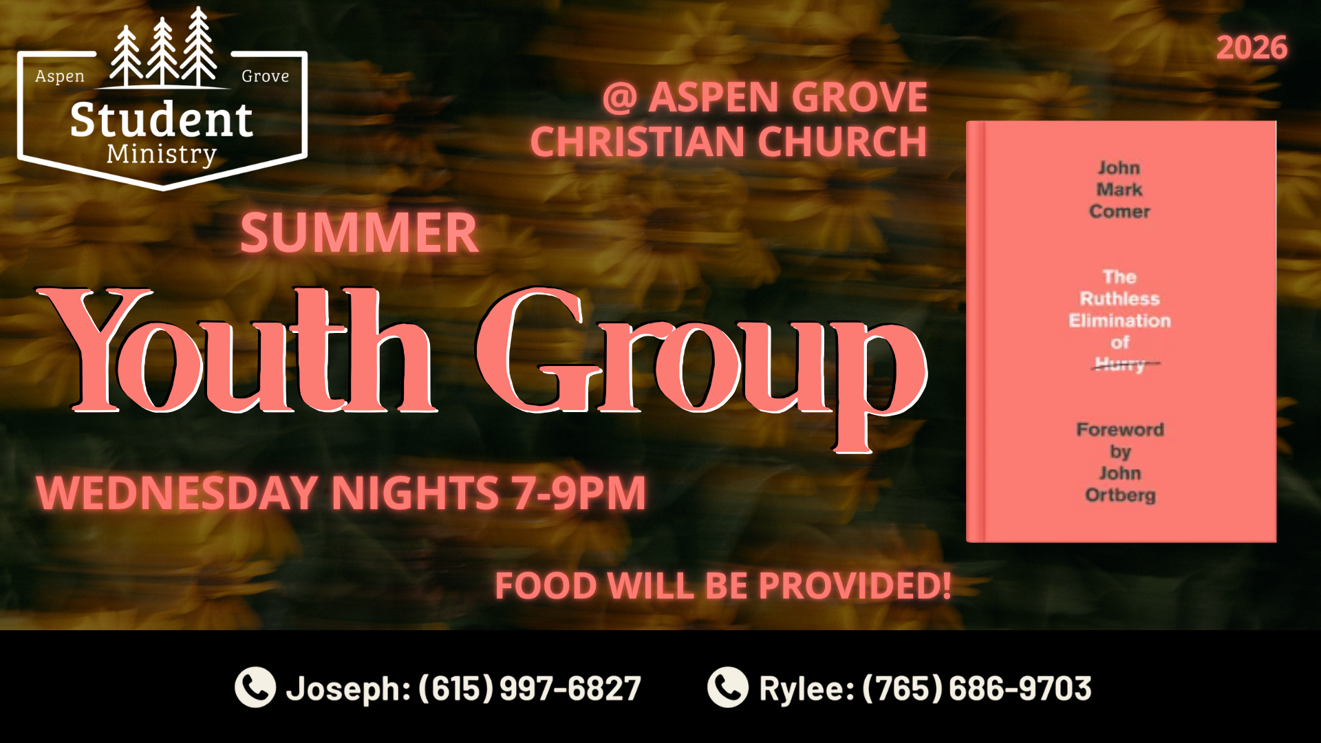 WEB Summer Youth Group