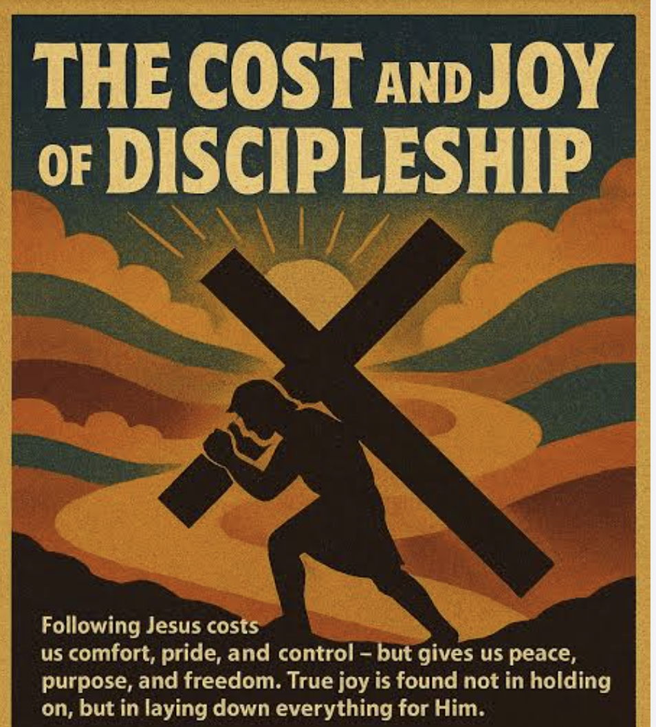 The Cost and Joy of Discipleship banner