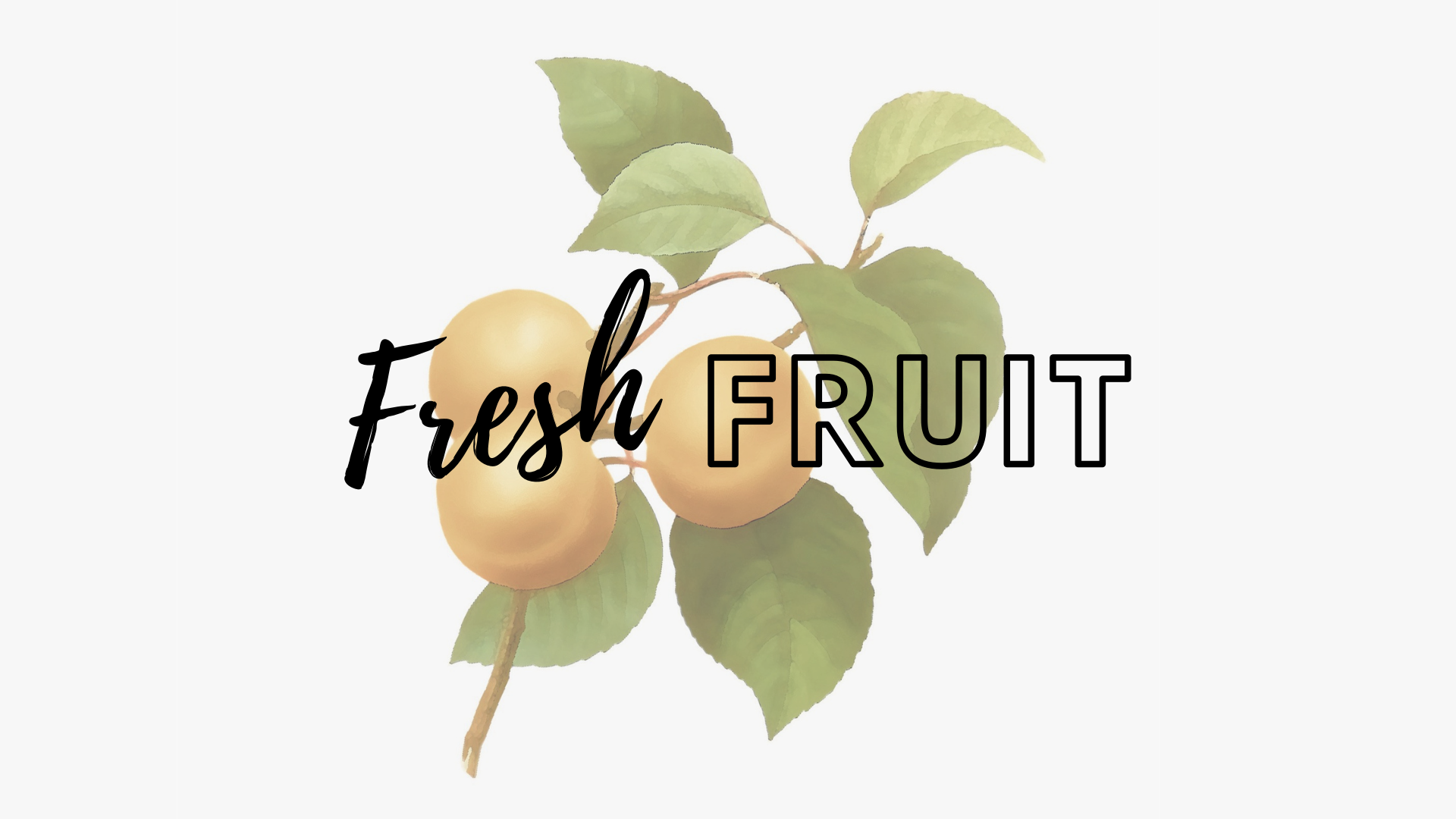 Fresh Fruit banner