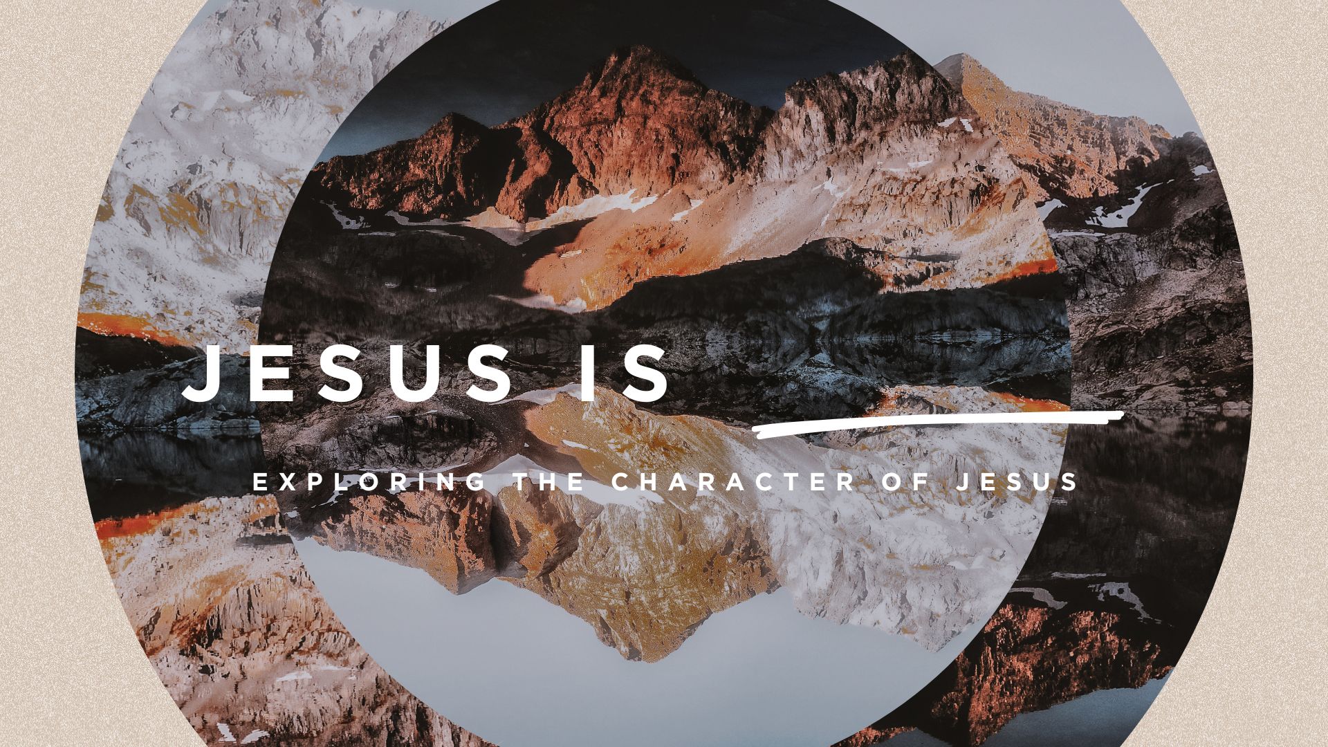 Jesus Is banner
