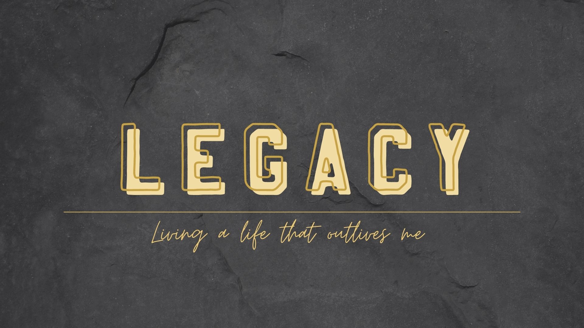 Legacy banner