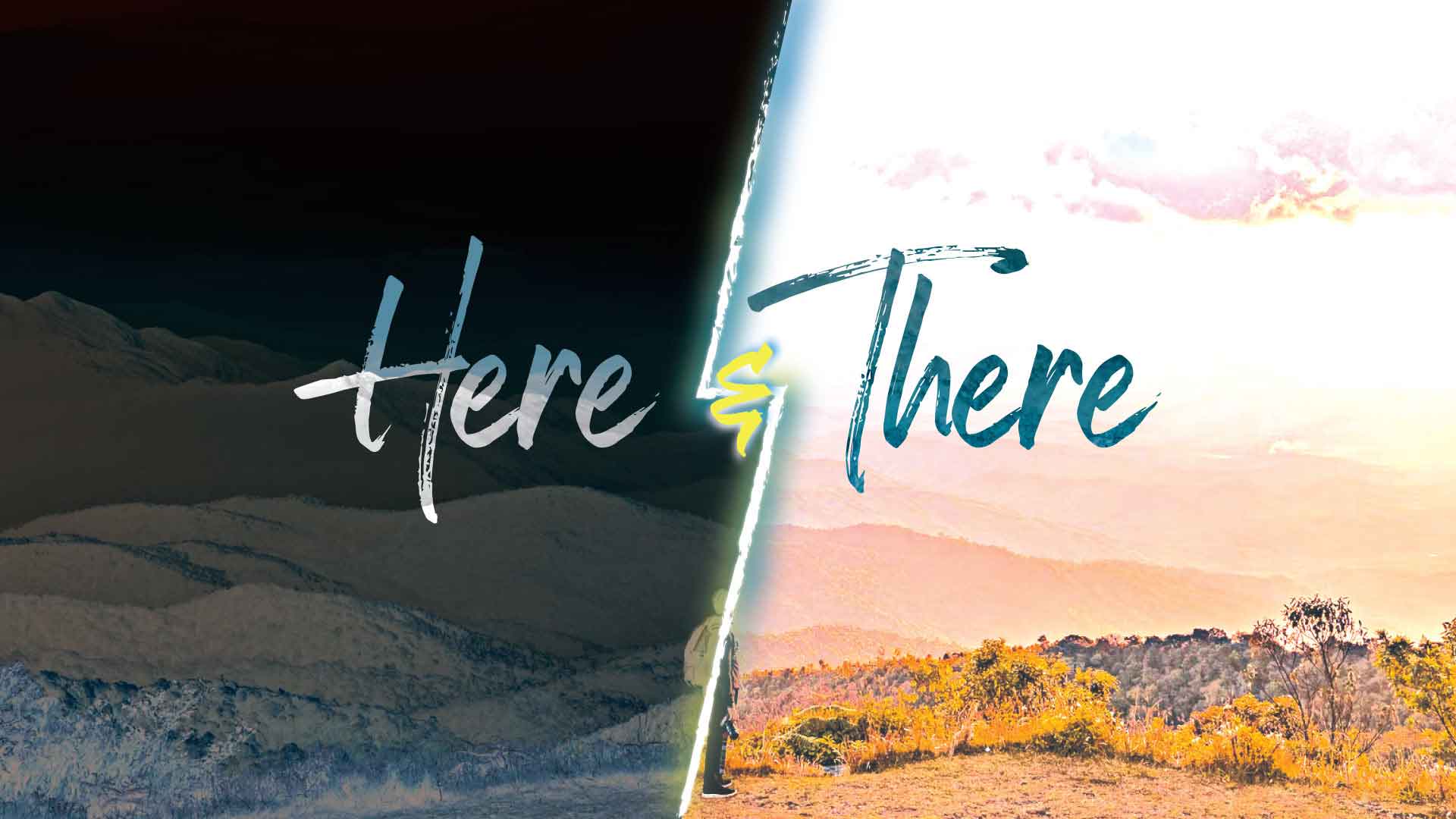 Here & There banner