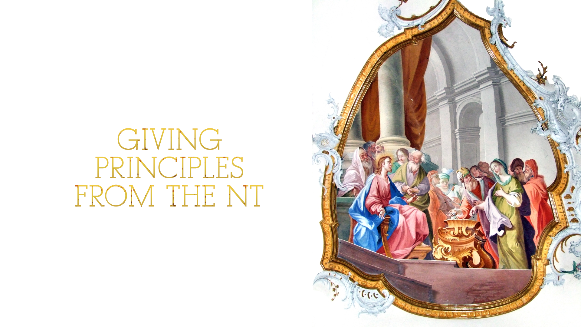 Giving Principles from the NT banner