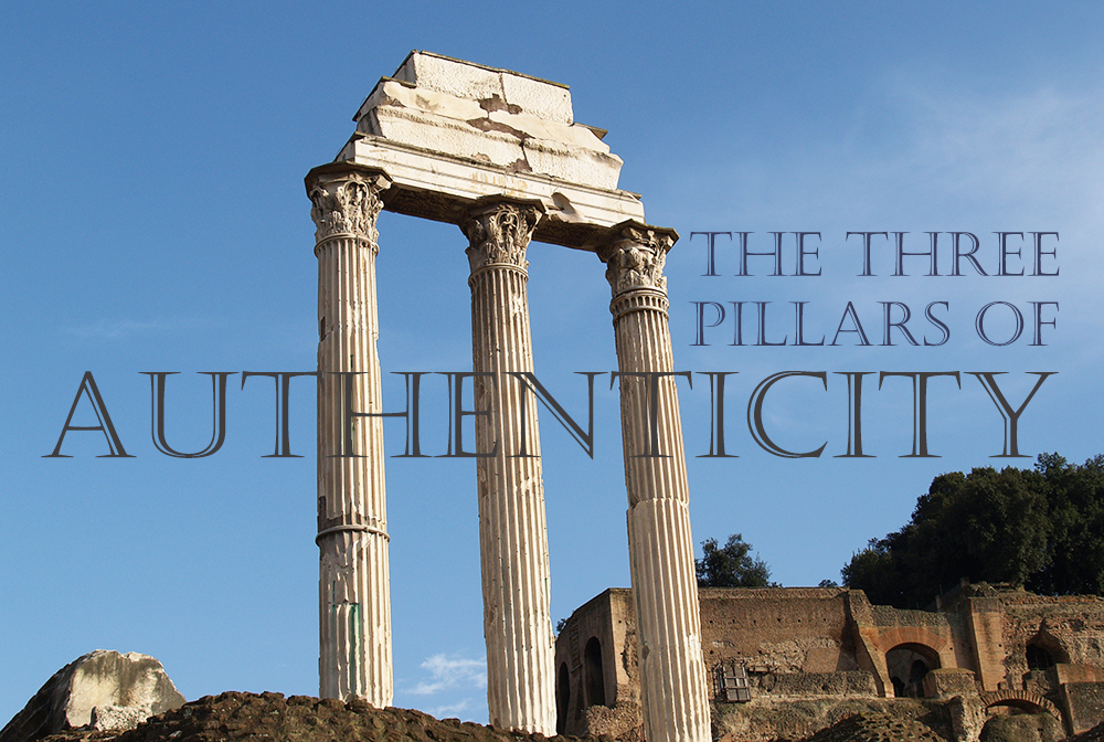 The 3 Pillars Of Authenticity! banner