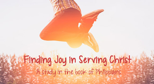 Finding Joy in Serving Christ banner