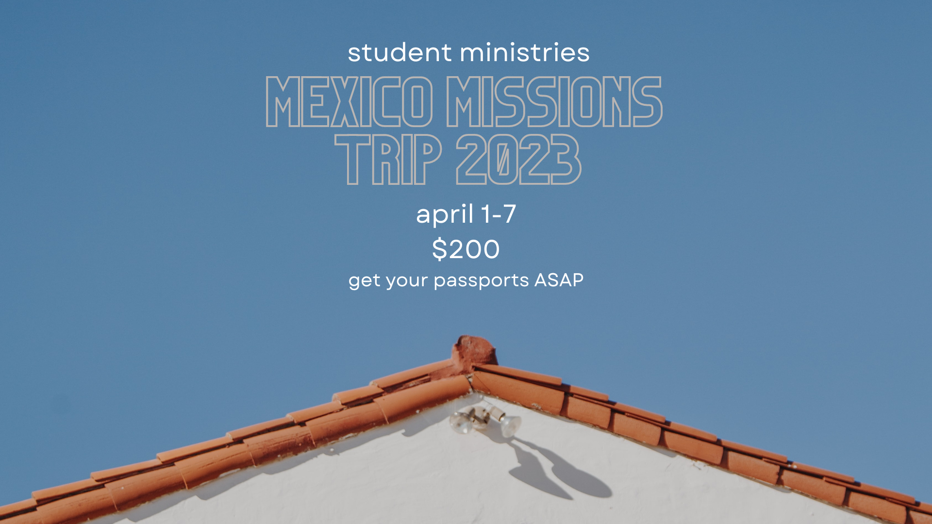 mexico missions trip 2023  image