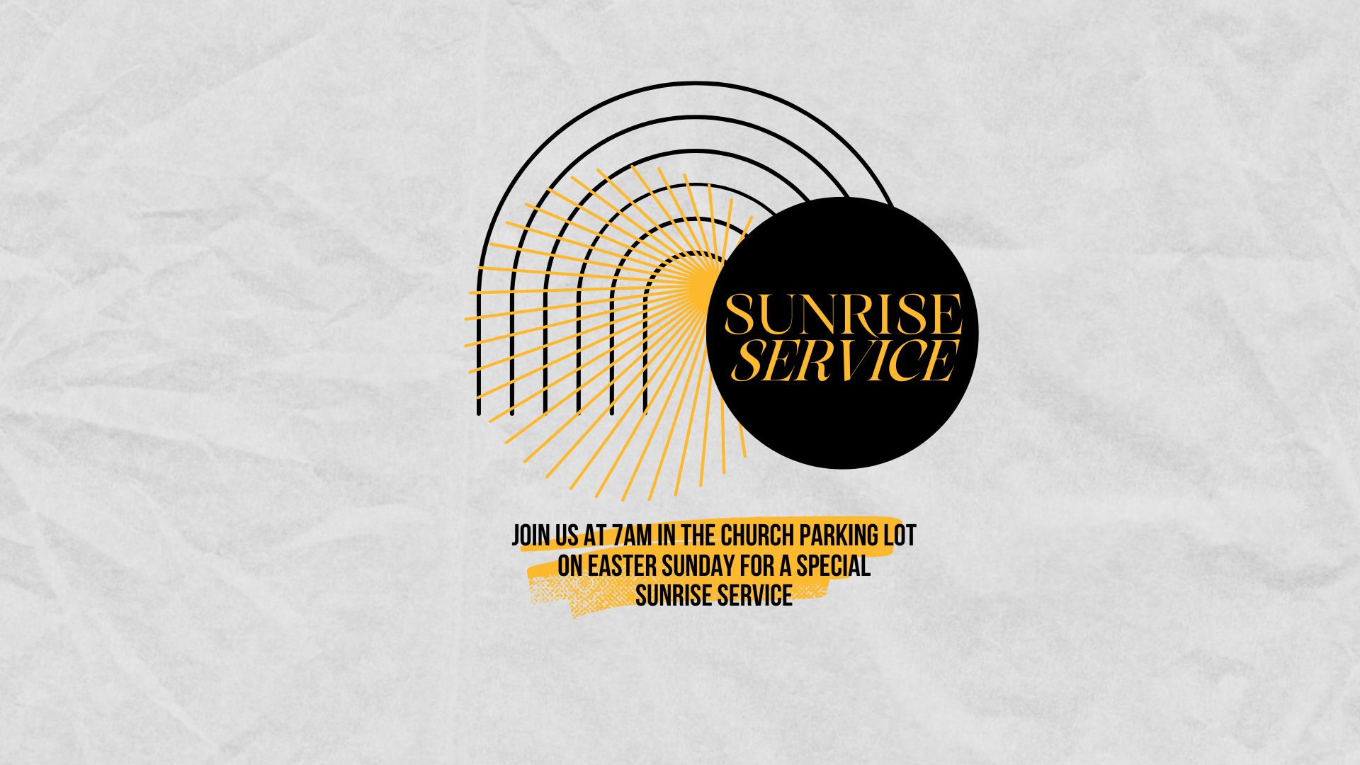SUNRISE SERVICE image