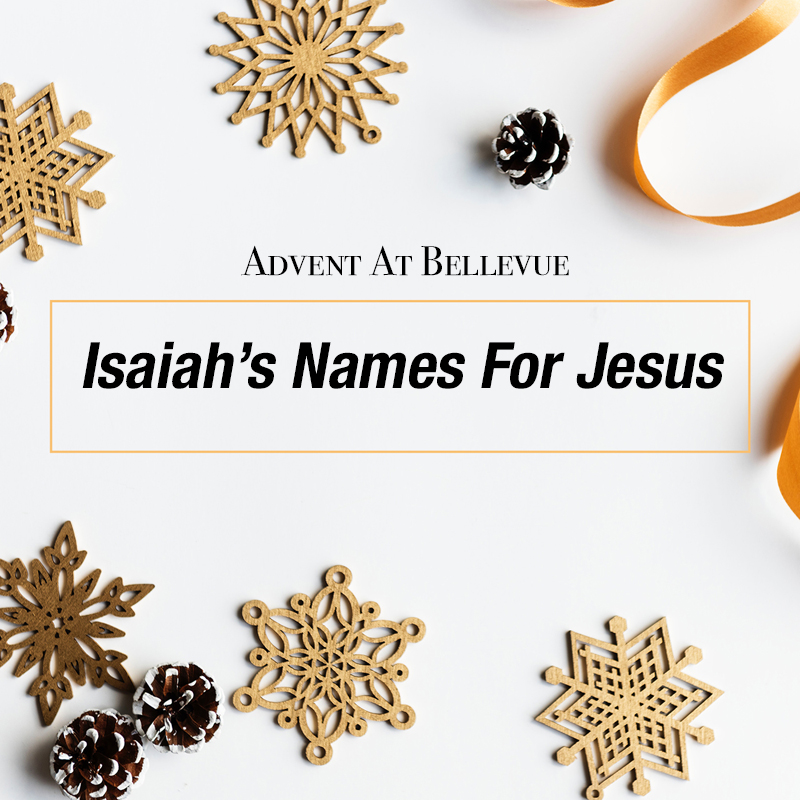Advent 2018: The Names of Jesus in Isaiah banner