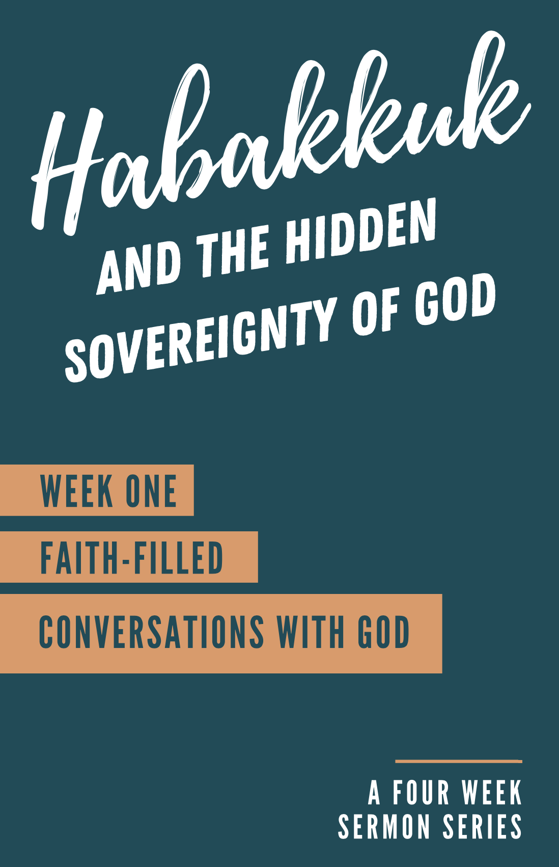 Habakkuk: The Hidden Will of God banner