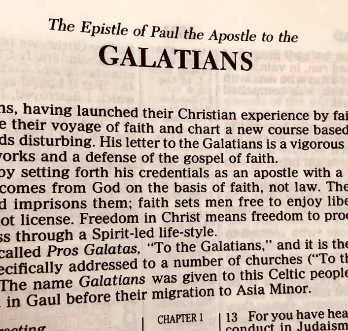 Galatians banner