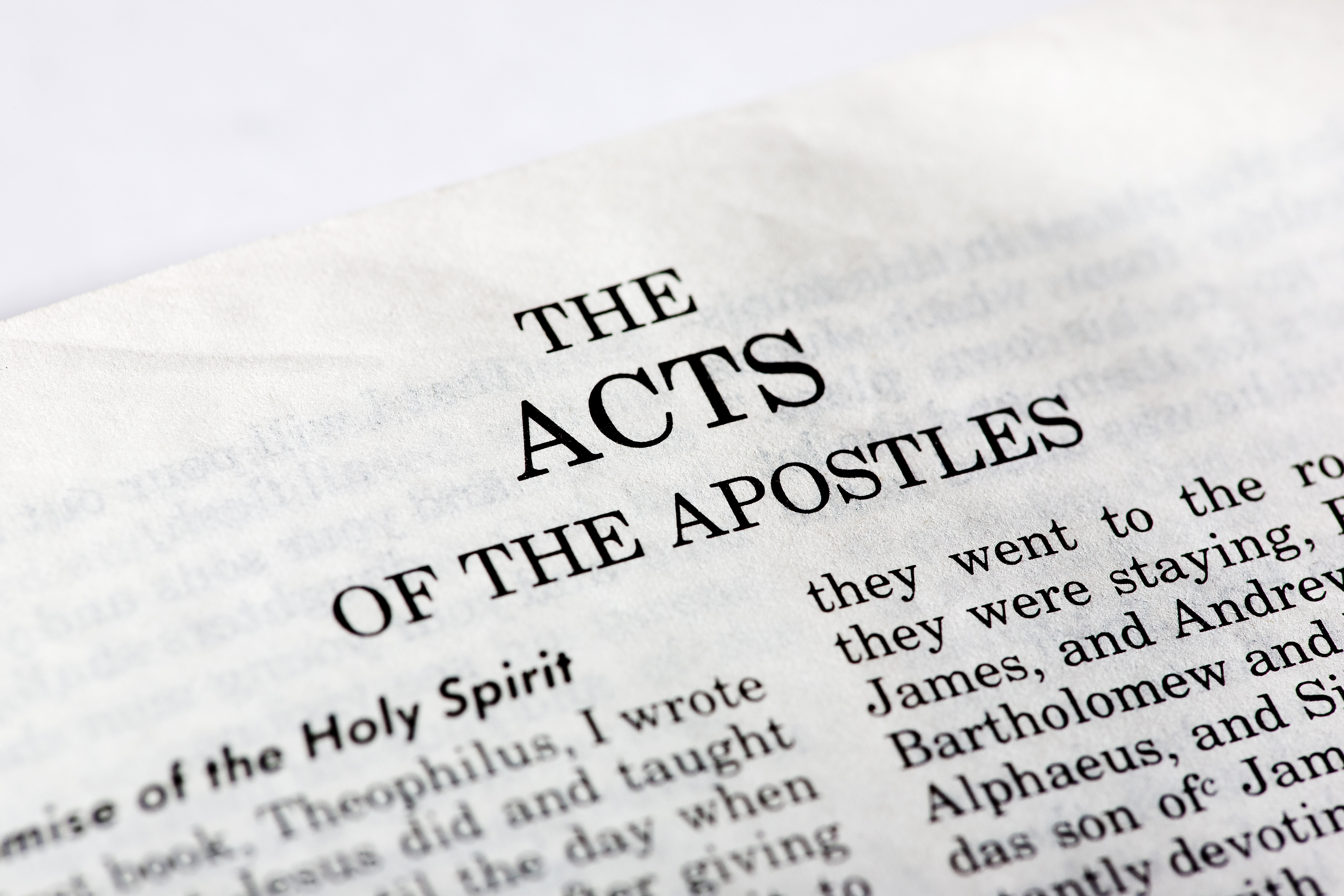 ACTS banner