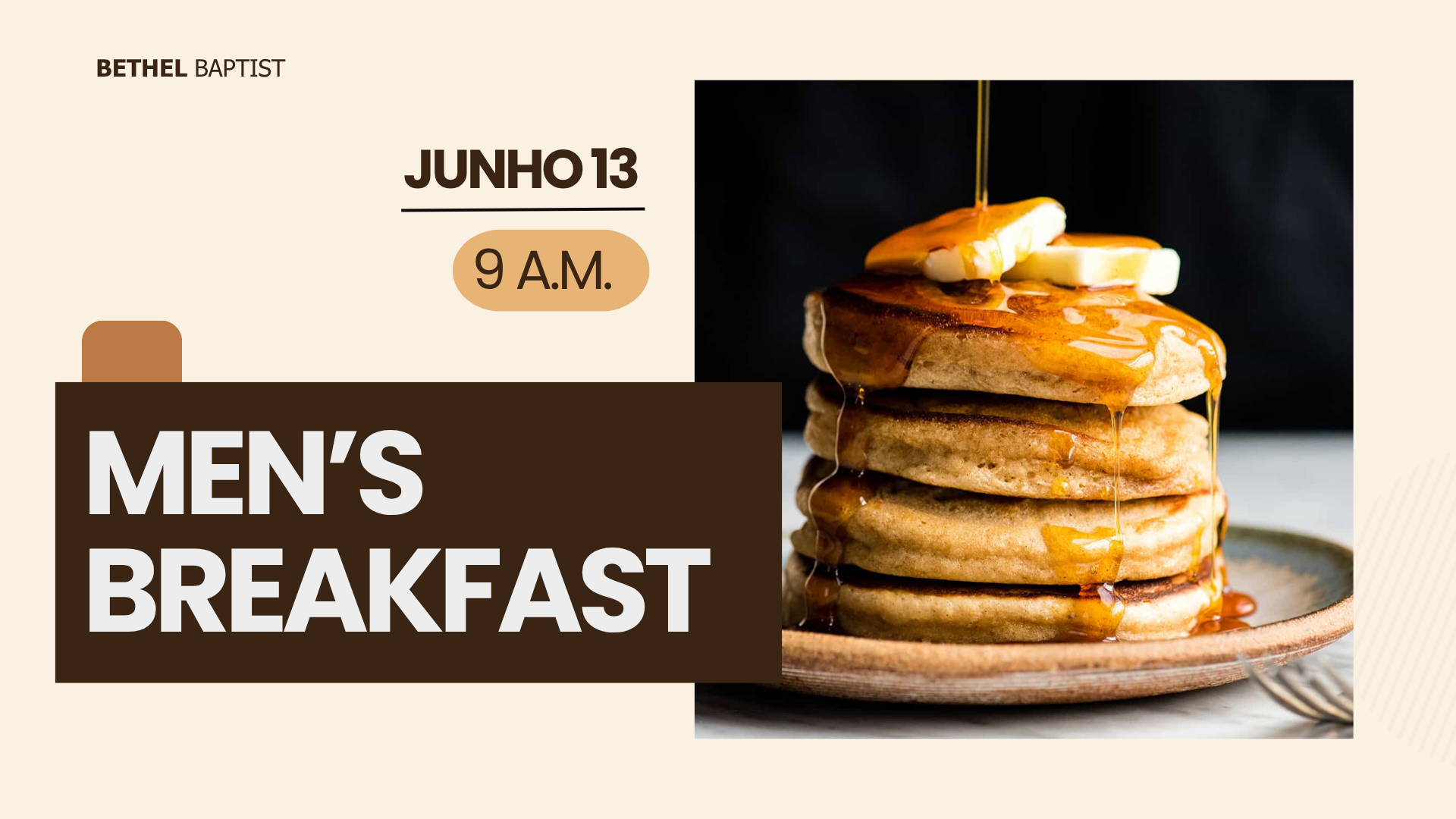 Men’s breakfast