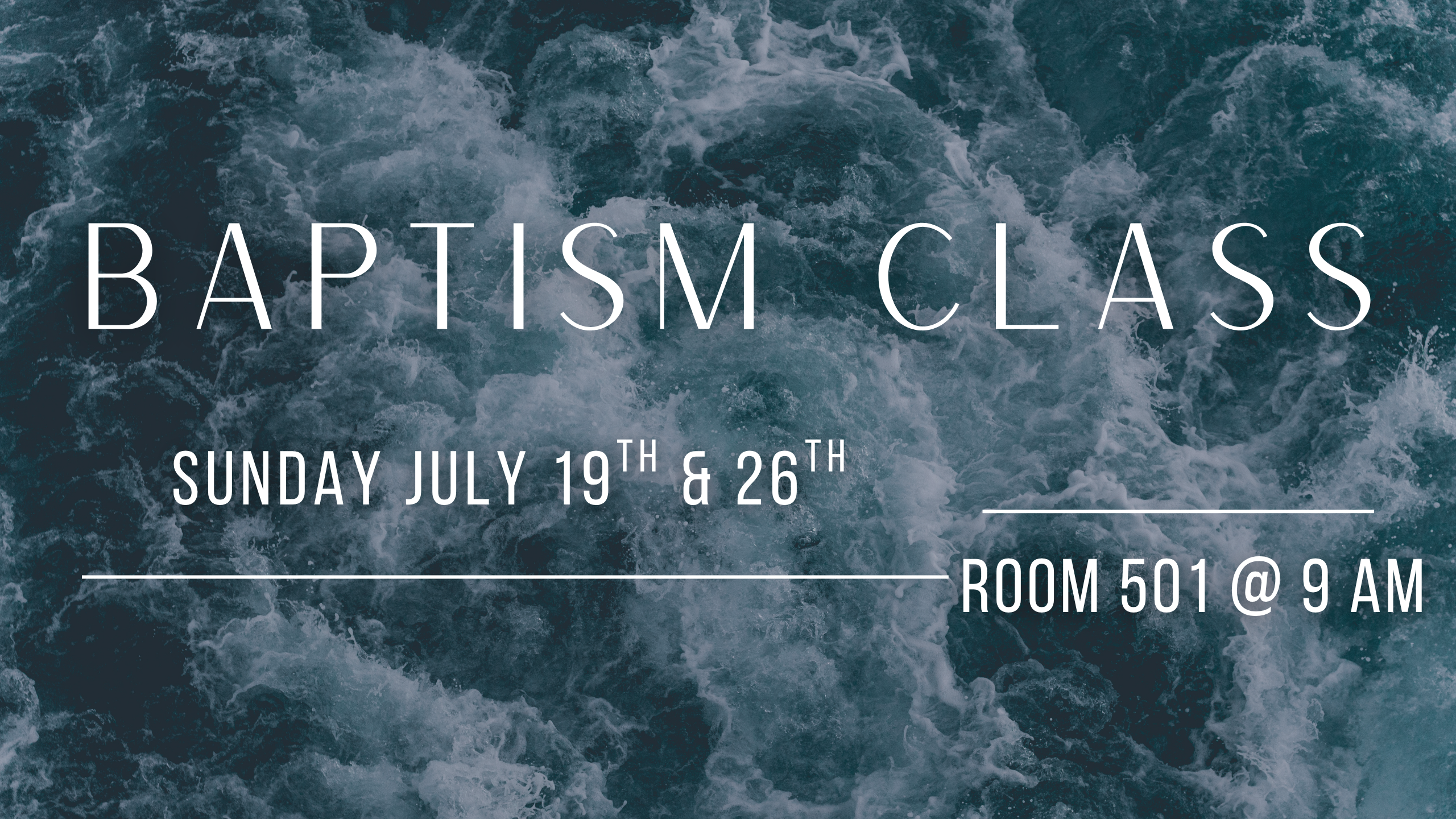 BAPTISM CLASS SERVICE & SPANISH (1)
