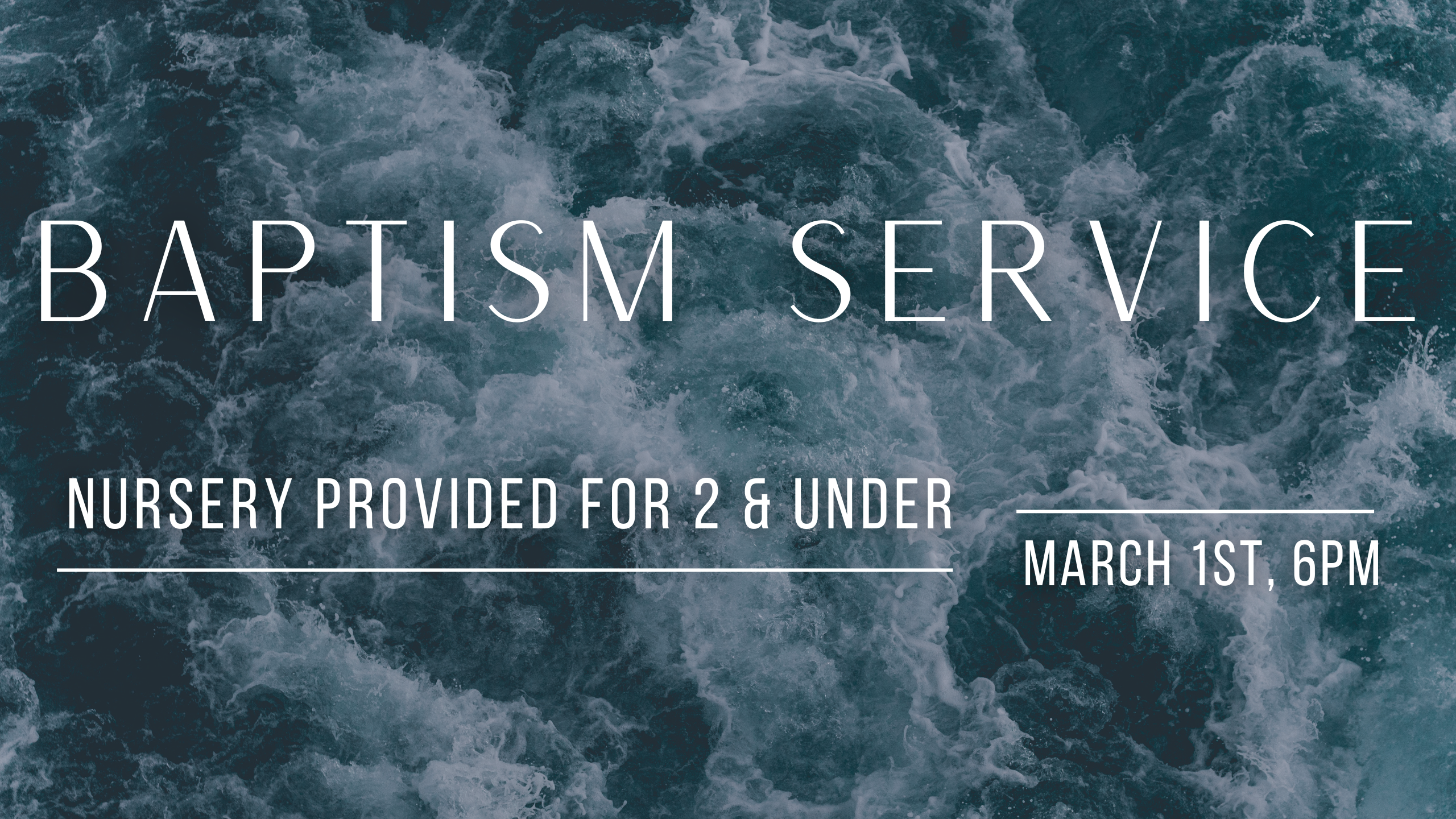 BAPTISM CLASS SERVICE & SPANISH (8) image