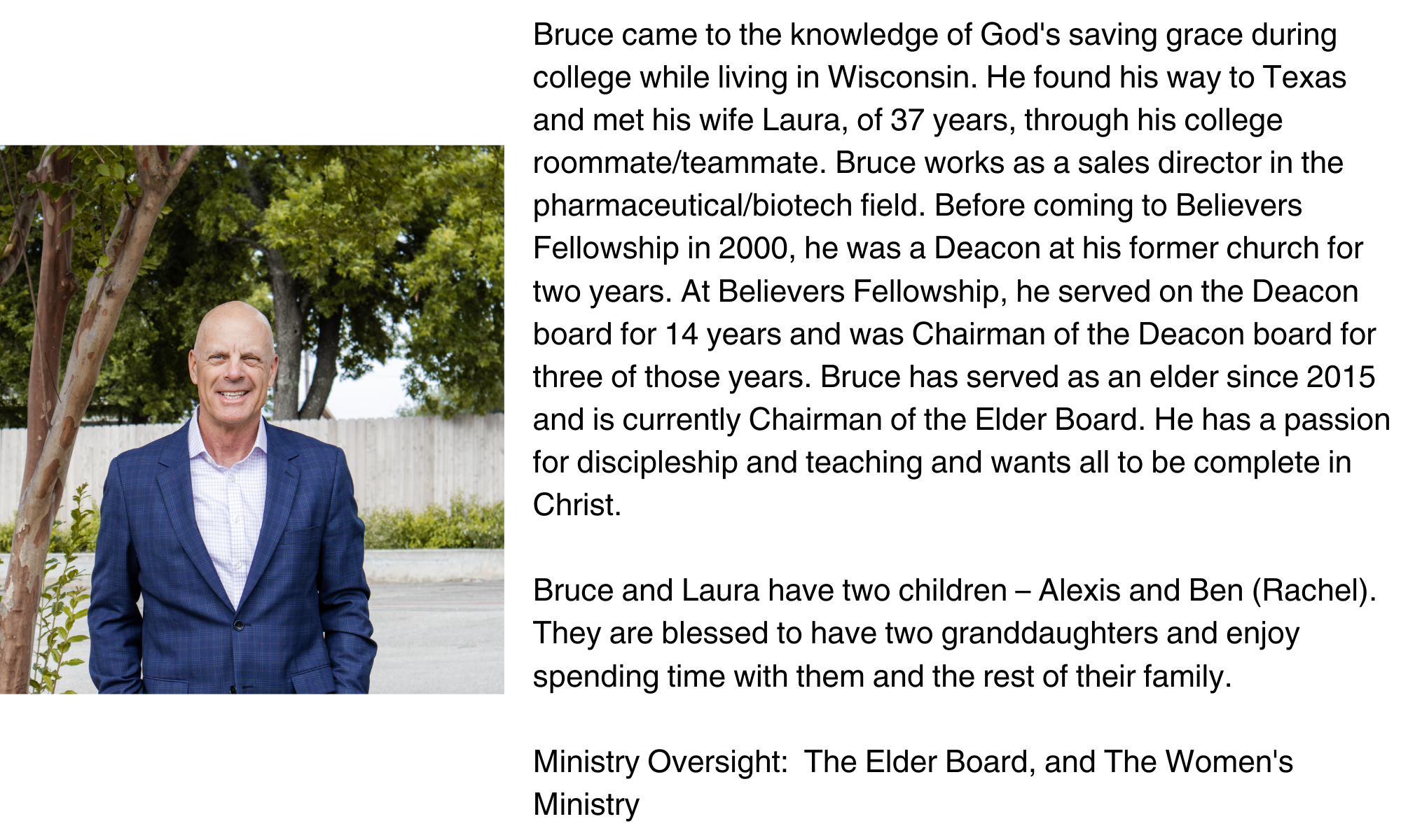 Bruce M Elder bio v1