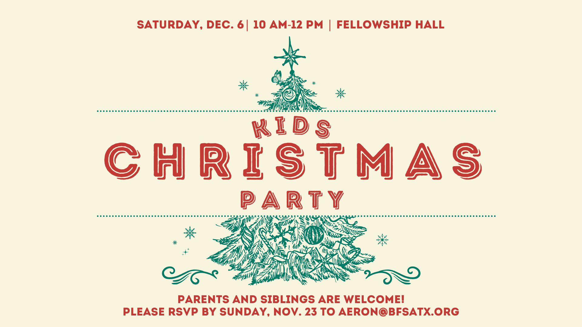 Kids Christmas Party Slide