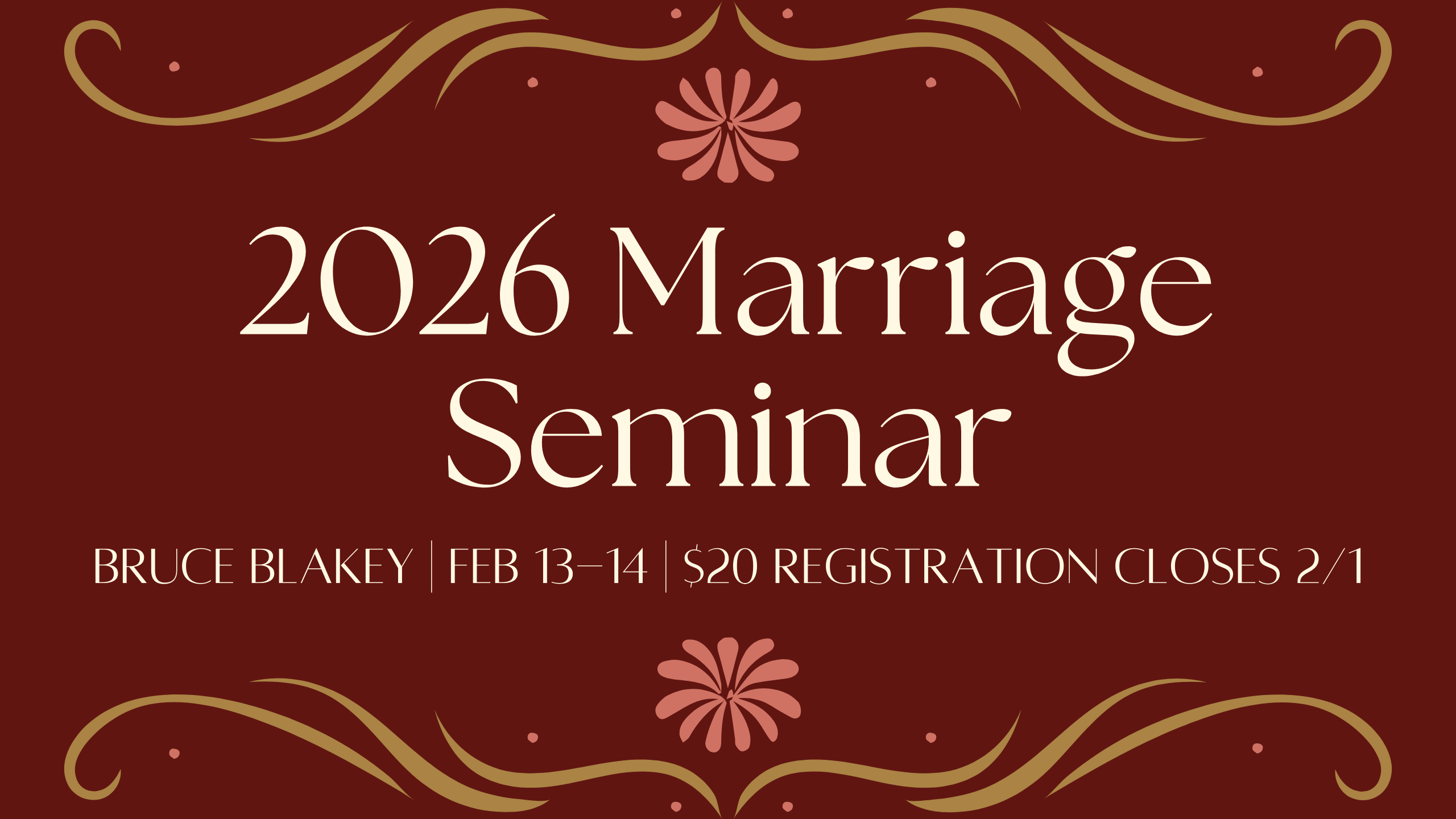 Maroon and Red Modern Wedding Planner Presentation image