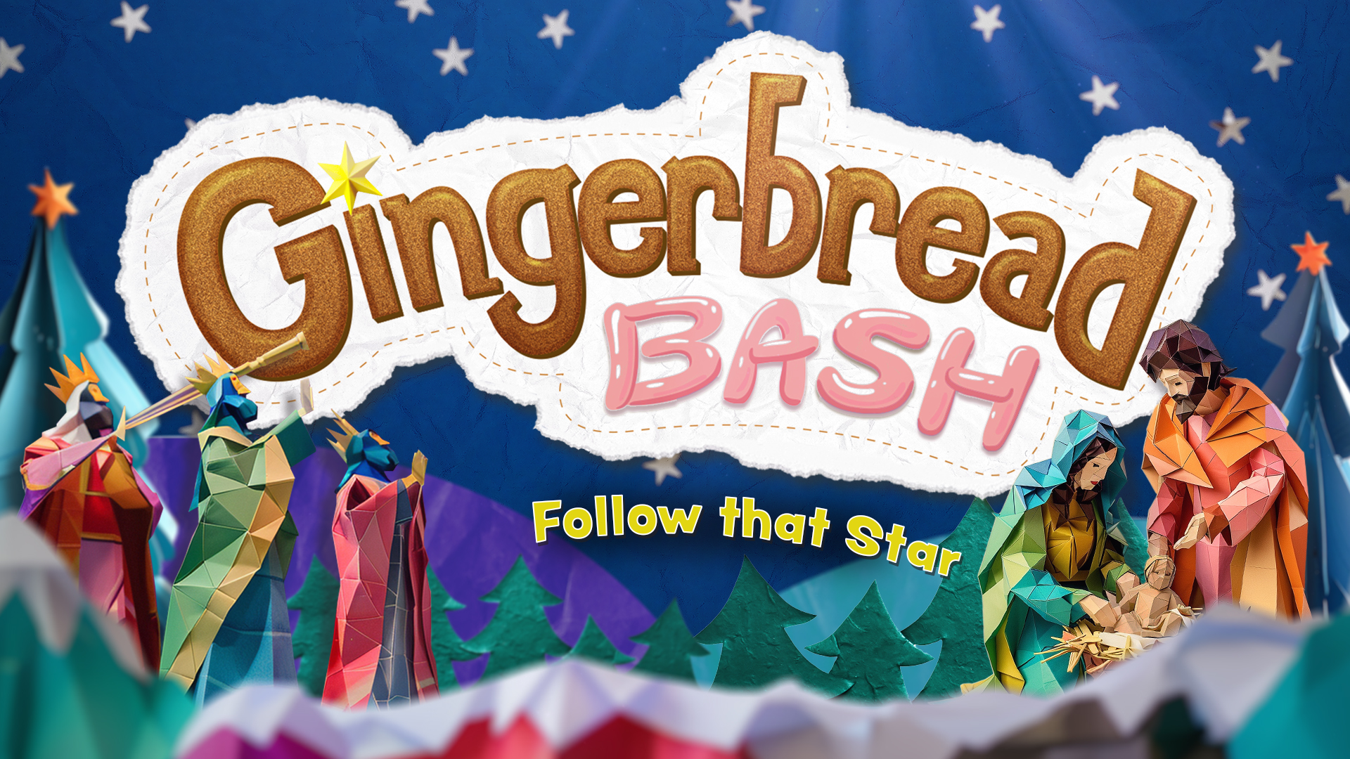 Gingerbread Bash - Title Slide