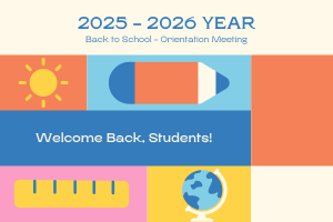 Back to School - Orientation Meeting