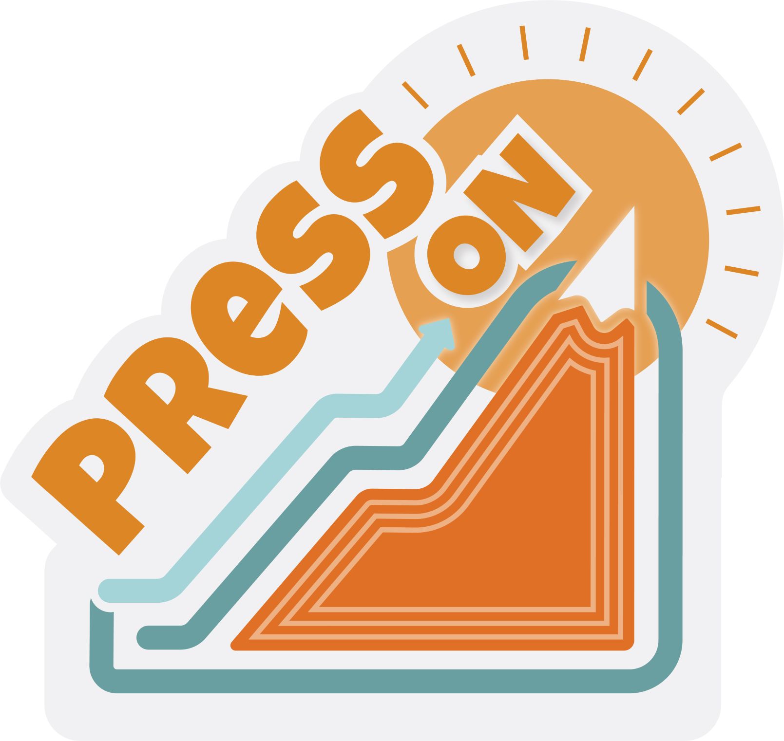1. Press On - Primary Full Color