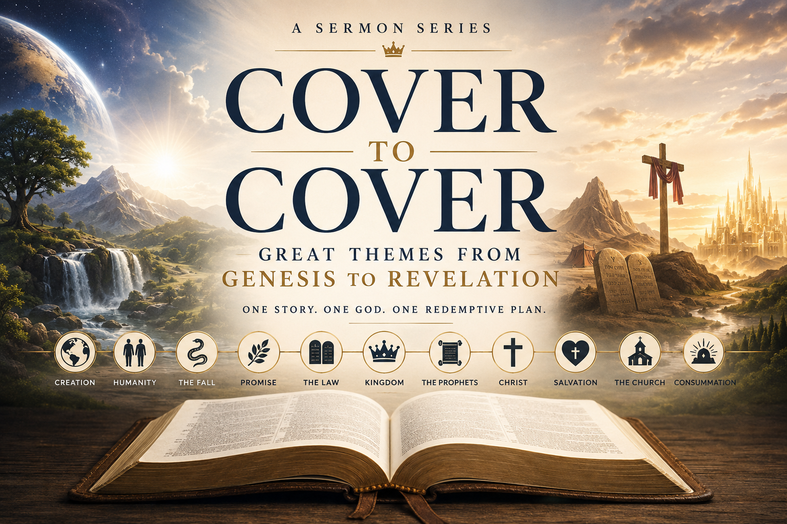 Cover to Cover (title slide) image