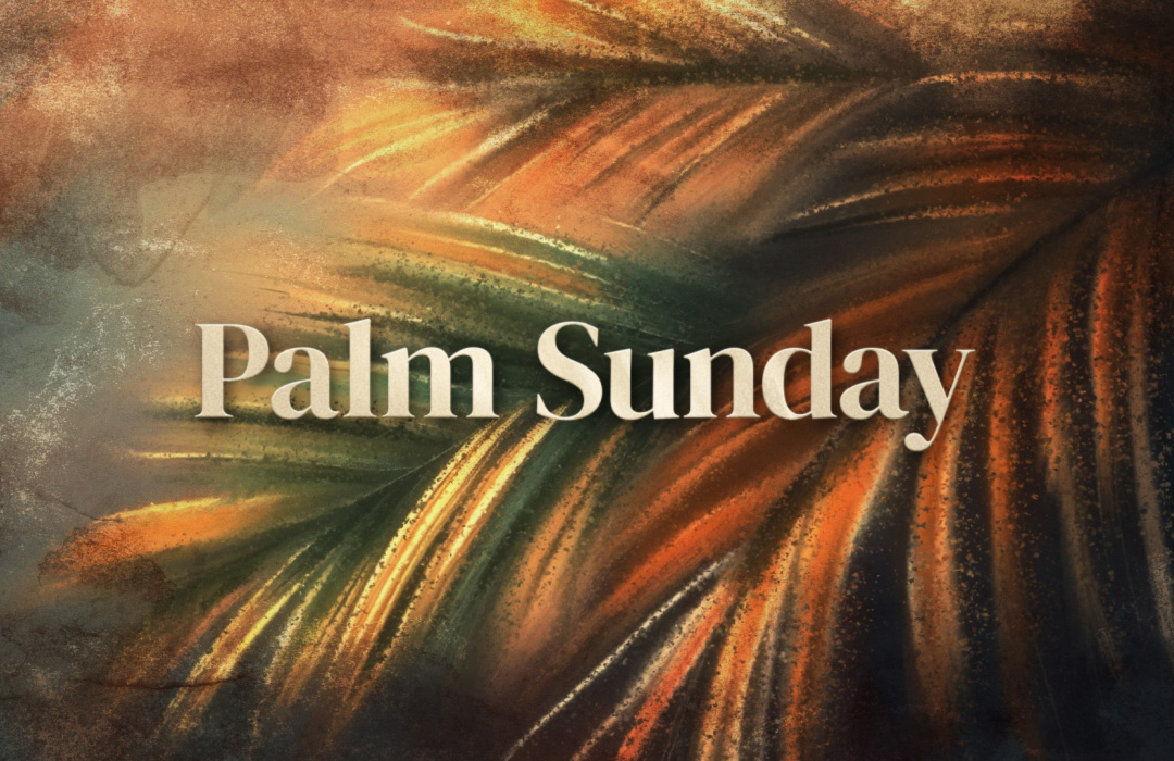 Palm Sunday banner