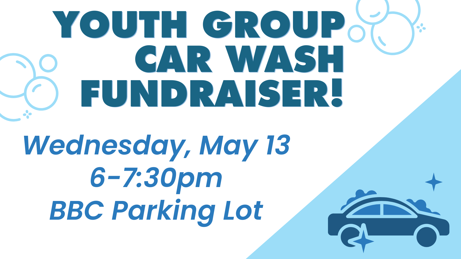 Car Wash Fundraiser