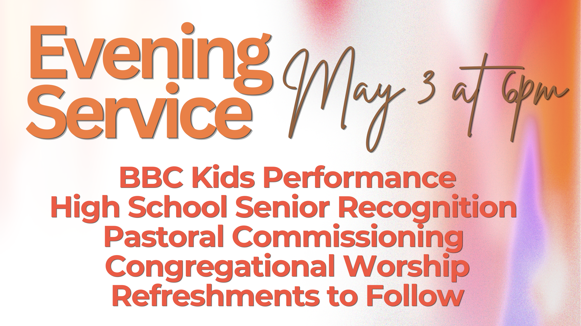 Evening Service