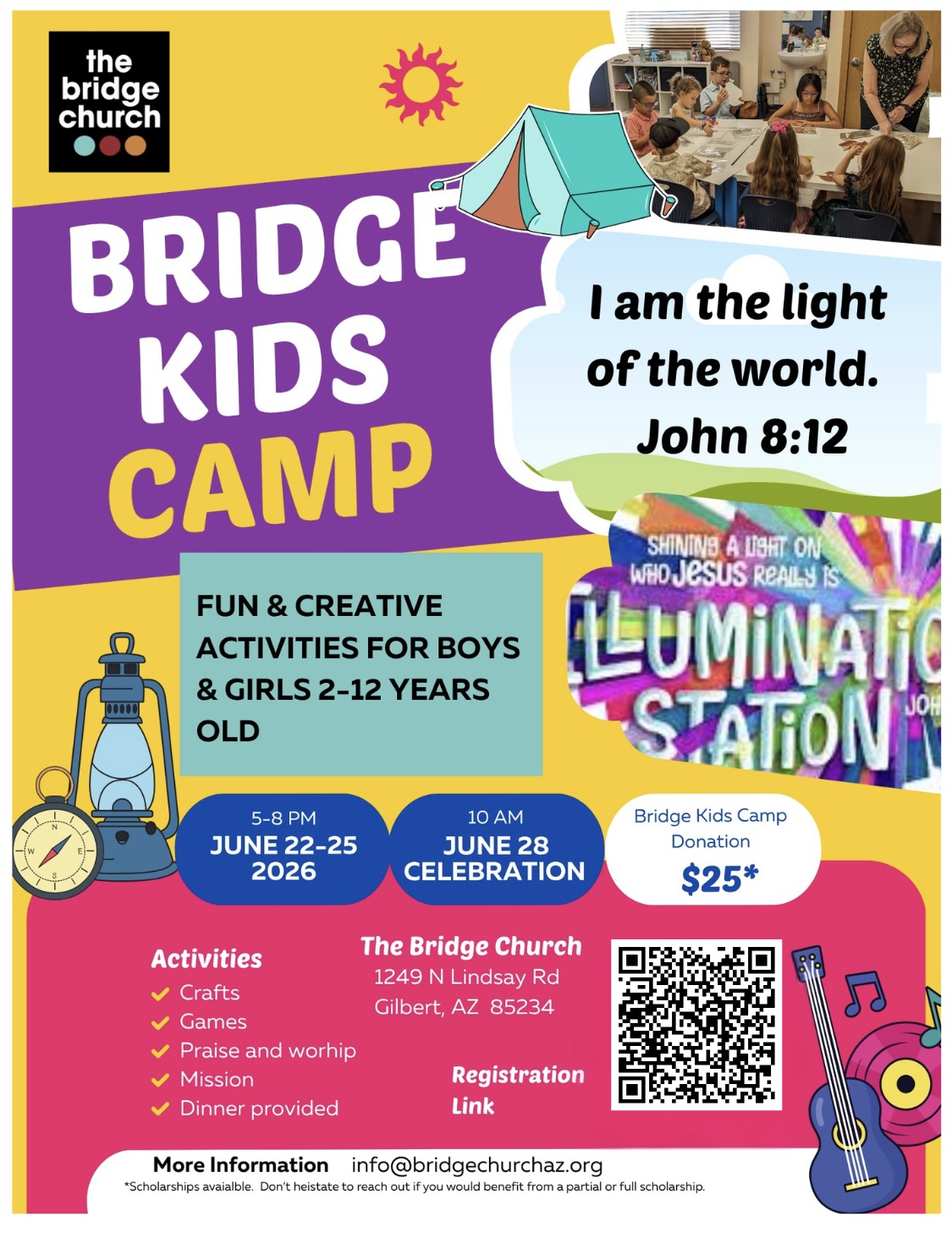 Bridge Kids Camp Flyer