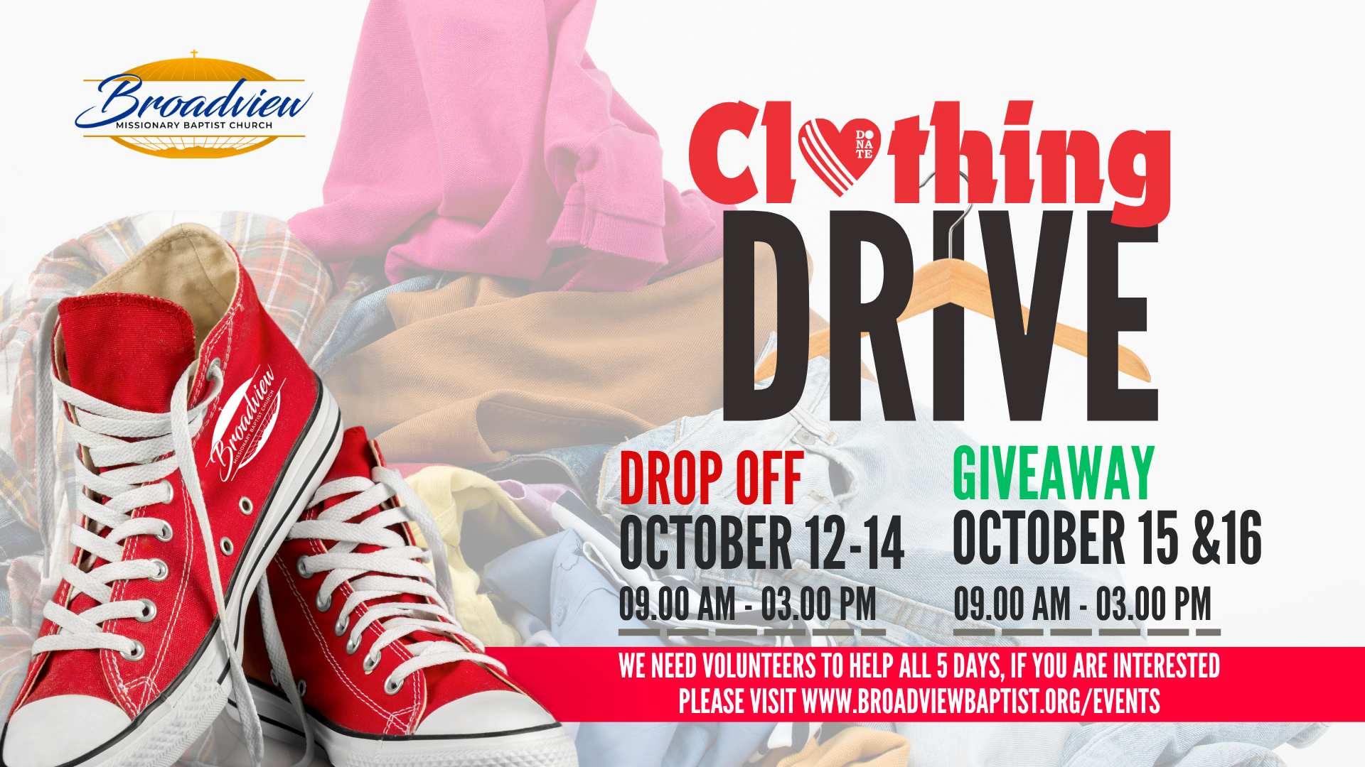 Clothing Drive