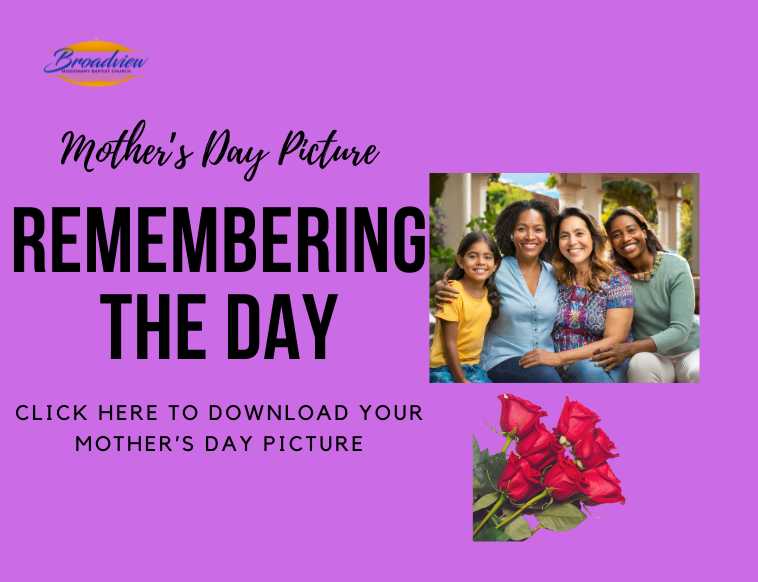 Mother’s Day Picture Graphic