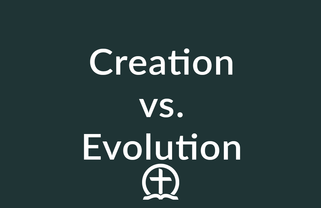 Creation vs. Evolution banner