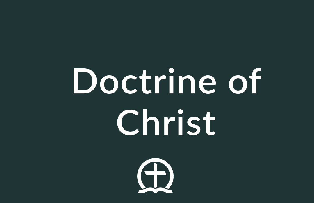 Doctrine of Christ banner