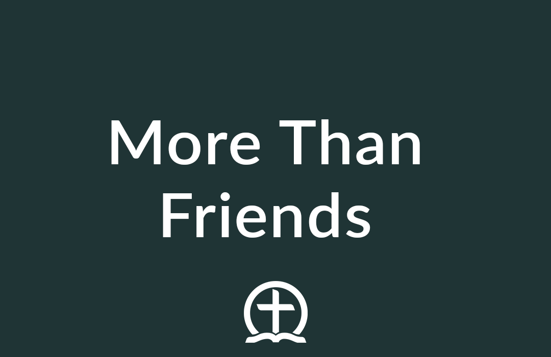More Than Friends banner