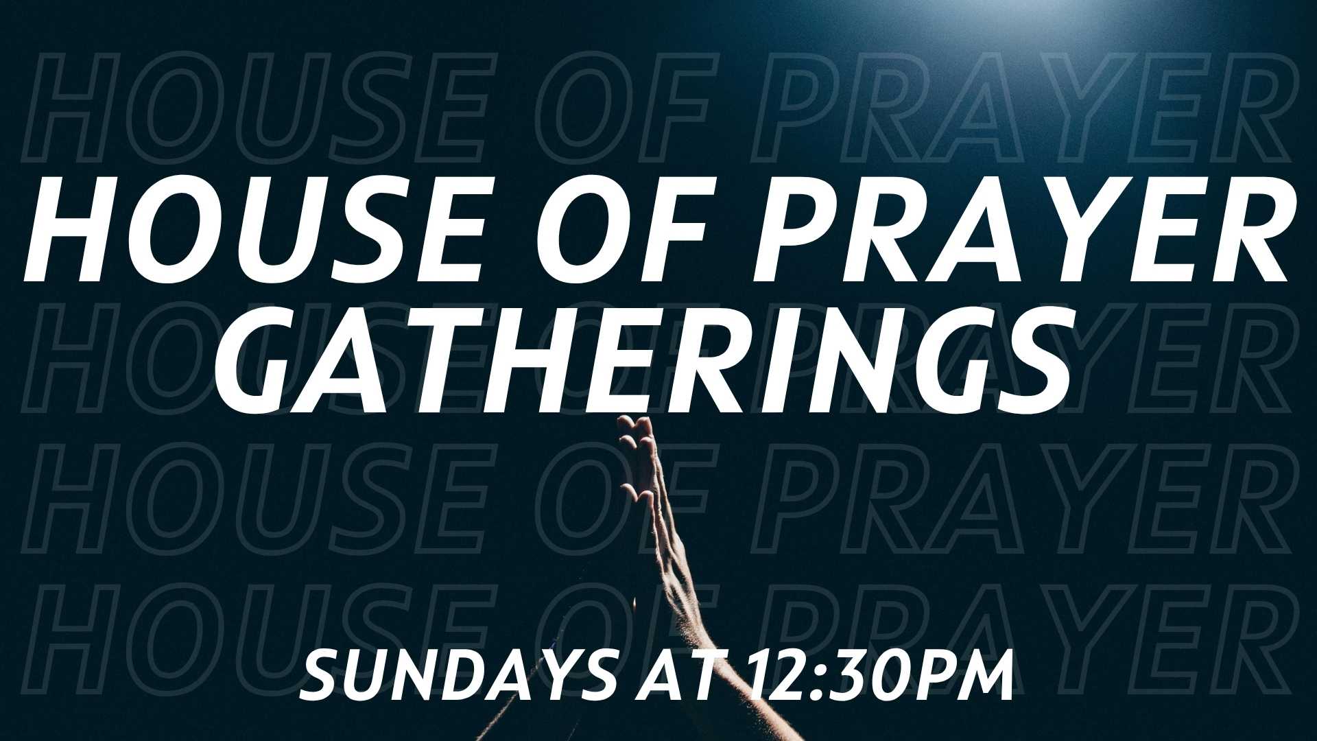 House of Prayer Nights summer schedule